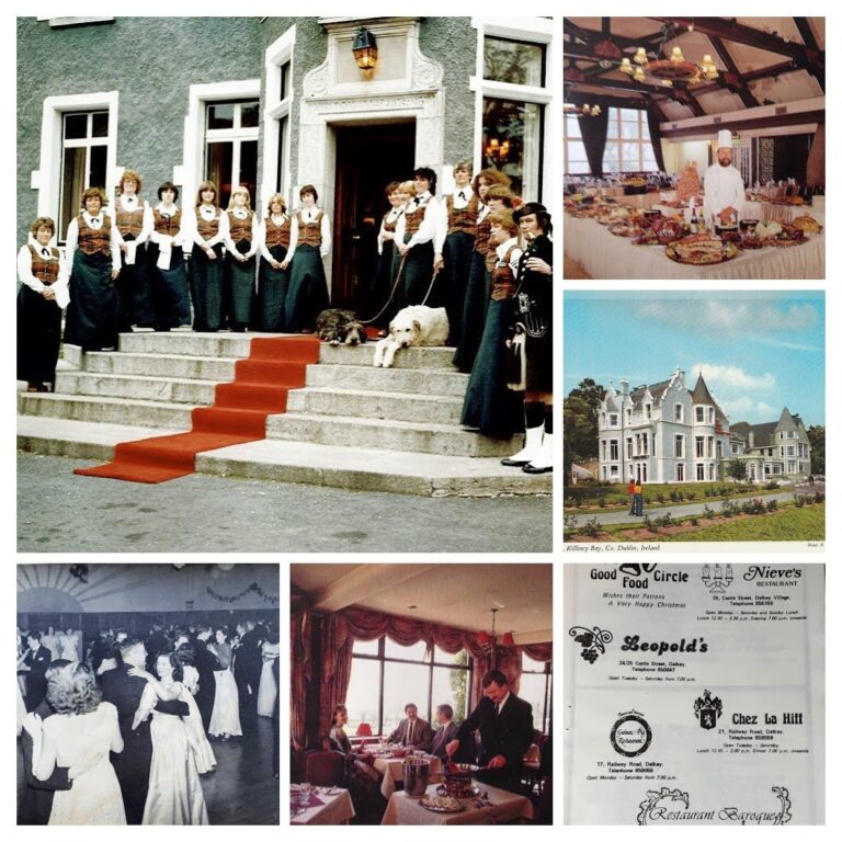 'Wining, Dining and Dancing in Killiney and Dalkey through the ages' a talk by Eileen O'Duffy
