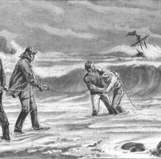 Featured Article June 2024. Edmund Dwyer Gray and the Blue Vein rescue in Killiney Bay, 1868.